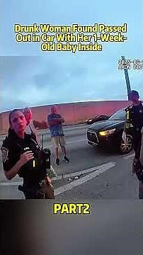 Drunk Woman Found Passed Out in Car With Her 1-Week-Old Baby Inside