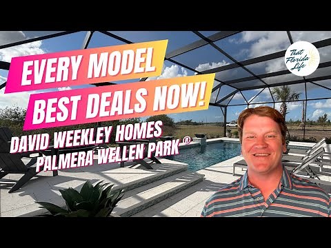 Build Your NEW Home! David Weekley Palmera Wellen Park (FULL BUILDER BREAKDOWN & UPDATED PRICES)