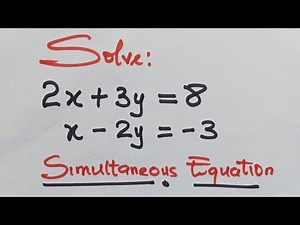 Learn How to Solve Simultaneous Equations Easily | SAT Math Questions