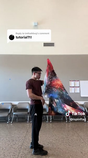 Simple Parallel Silk Hop Tutorial for Color Guard