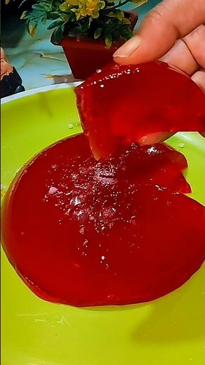 Raspberry flavour jelly recipe #viral #cookingliciousz #recipe #ytshorts #fyp