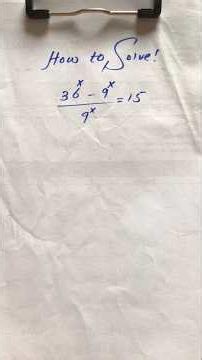 A Nice Olympiad Exponential Problem | Can You Solve This? #maths #khanx #matholympiad #algebra