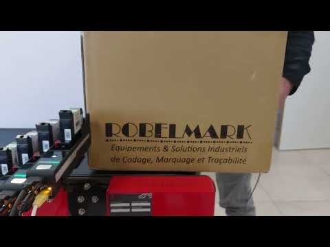 Anser SPH - Impression jet d'encre grande hauteur sur carton d'emballage #marquage
