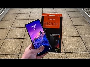Spigen NeoFlex Installation Samsung Galaxy S20 Ultra