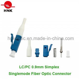 [Hot Item] LC PC 0.9mm Simplex Singlemode Fiber Optic Connector