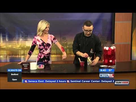 Fake wounds for Halloween