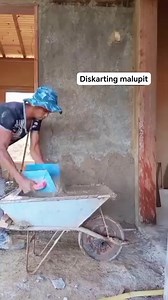 Pag mason ka Daat marami Kang pamamaraan Kung paano Mapa bilis ang trabaho #construction #wallplastering #BuhayConstruction #palitada | Johnny Juanillo Arnesto
