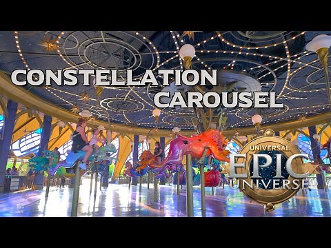 Constellation Carousel at Universal Epic Universe - Orlando, Florida