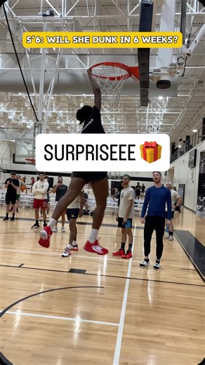 v on Instagram: "Day 1 of THP Strength’s 6 week challenge 🔥 sets and reps will be in my YouTube (if allowed.. tbd) #dunkjourney #nevergiveup #keeponkeepingon #motivation #falldowngetbackup"