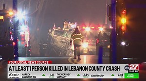 Fatal crash closes U.S. Route 322 in Lebanon County
