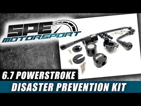 SPE's NEW 6.7 POWERSTROKE DISASTER PREVENTION KIT and EXO FILTER SYSTEM