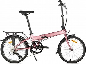Dahon Mariner D8 - Vouwfiets - Metallic Roze / Mauve - 8-speed Shimano derailleur - V... | bol