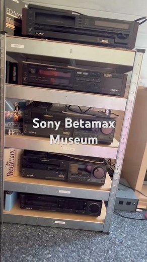 Sony Betamax Museum SL-C30 SL-C40 SL-C80 SL-C7 SL-C9 SL-F30 SL-F60 SL-HF100 SL-HF950 SL-HF900 #video