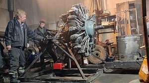 amazing radial engine cold start 😱😳🤩 | Finding old engine