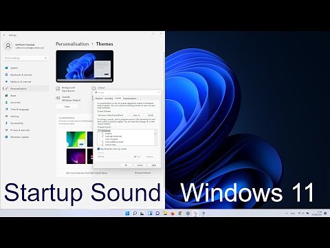 Enable or Disable Startup Sound Windows 11
