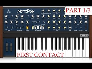 Behringer MonoPoly part 1/3 - 1st contact