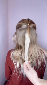 Super simple updo hairstyle ❤️ hey everyone i’ve been asked to share some super simple styles that don’t volve braidg or any tricate details and this is one of m i love this one becaus | Audrey's Style Secrets