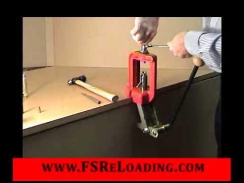 Removing Stuck Bullet Case from Lee Precision Sizing Die