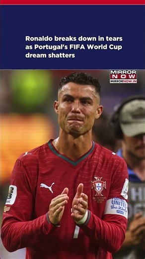 Ronaldo Breaks Down In Tears As Portugal's FIFA World Cup Dream Shatters After Spain's Win #shorts
