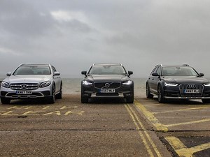 Triple Test: Mercedes E-Class All-Terrain v Audi A6 Allroad v Volvo V90 Cross Country