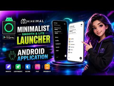 🔥 BEST MINIMALIST LAUNCHER FOR ANDROID 2026 | Clean, Fast & Distraction-Free Setup 📱✨