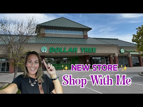 Shop With Me! ✨NEW✨ DOLLAR TREE Location and It’s So GOOD!