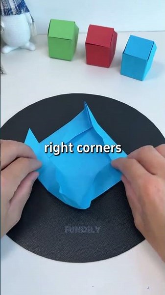 🗑️ This Is What I Do When My Desk Is A Mess ✨ DIY Origami Trash Can!