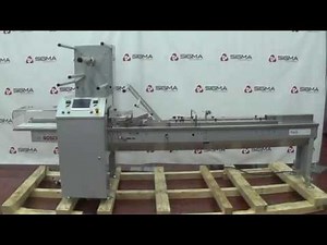 Bosch Pack 101 SS Film Flow Horizontal Wrapper SIGMA Equipment