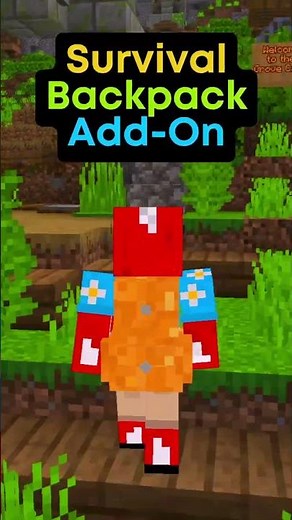 Survival Backpacks 🎒 Add-On - Minecraft Bedrock