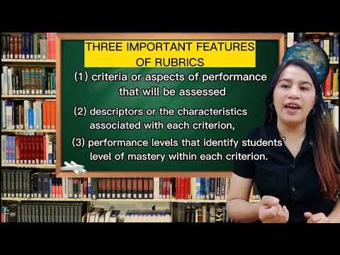 THE PROCESS IN DEVELOPING AND USING RUBRICS FOR ALTERNATIVE ASSESSMENT