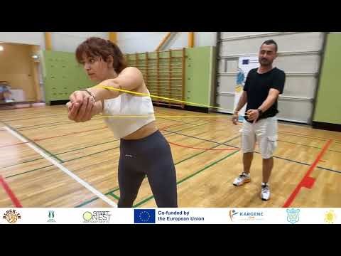 Volleyball | Underhand Pass | Elastic Band Training: Build Strength and Perfect Your Technique