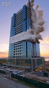 20K views · 9 comments | Skyscraper Demolished in Seconds Miami,...