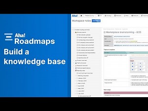 Aha! Roadmaps | Notes overview