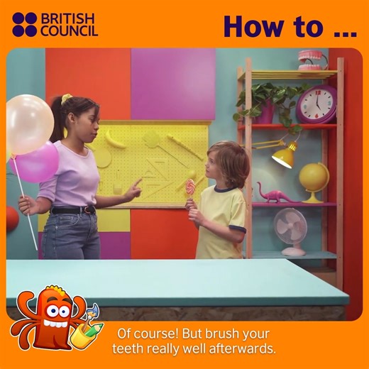63K views · 1.1K reactions | How many times a day do your children brush their teeth? Watch one of our super videos about brushing your teeth, it also comes with online activities and super downloadable ones too - https://learnenglish.pub/LEK-HowToVideos ~ Tina #teeth #thursday #learnenglish #howto #brush #yourteeth | LearnEnglish Parents - British Council | Facebook