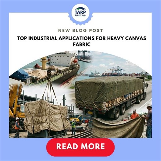 Top Industrial Applications for Heavy Canvas Fabric