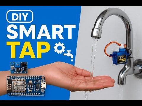 How to Make Smart Water Tap with NodeMCU and IR Sensor (Step-by-Step Guide)