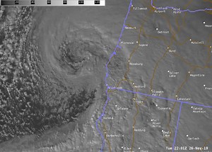 89 reactions · 42 shares |  Beautiful satellite images this afternoon of the incoming storm system as it strengthens off the Pacific Coast | US National Weather Service Las Vegas Nevada | Facebook