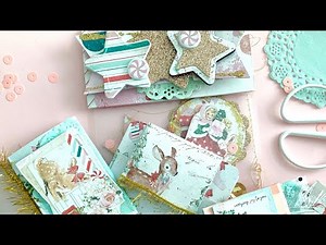 Hidden Bag Toppers Paperclips Embellishment Day 10 of 🎄 Craft Fair Ideas Shabby Chic