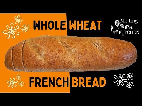 Homemade Whole Wheat French Bread Recipe... Using the Dough Cycle