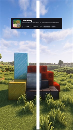 Vyrixx on Instagram: "BEST Minecraft Texture Packs / Continuity Mod! #minecraft #minecrafttexturepack #minecraftresourcepack #minecraftmods #gaming"