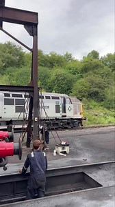 LNER Q6 No. 63395 greets Class 37 No. 37688 “Great Rocks” at the Grosmont MPD. #teamshed #Railway200 #engineering #heritagerailway #steamtrains #NorthYorkshireMoorsRailway #nymr #q6loco #nelpg #GreatRocks #class37 #trains | North Yorkshire Moors Railway
