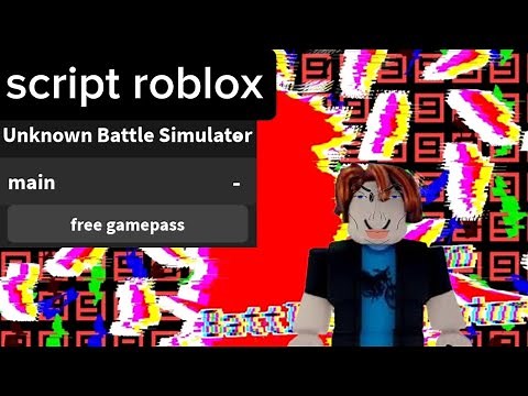 script roblox unknown battle simulator free gamepass