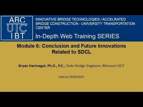 Module 6: Conclusion and Future Innovations Related to SDCL
