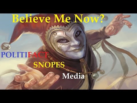 Fact Checkers Are Fake