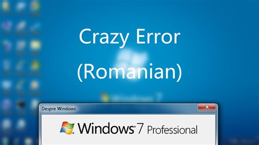 Windows 7 Crazy Error Vol.3(Romanian)