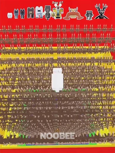 Mob Vs Spike Dropper 💀 #99nightintheforest #roblox