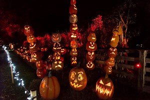 6.2K views · 114 reactions | With #Pumpkinferno now fully sold out for the remainder of the 2020 season, here's a little sneak peek!  | Upper Canada Village - Morrisburg, Ontario | Facebook