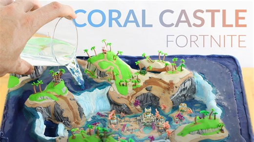 Watch me create an epic coral castle!