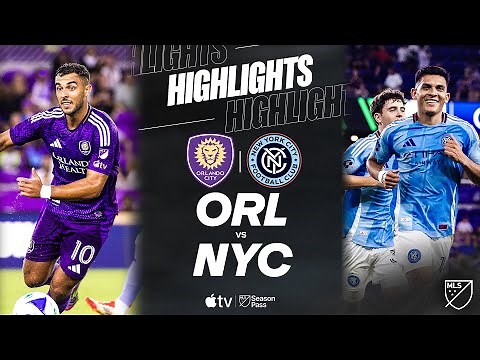 Orlando City vs. New York City FC | Full Match Highlights | Robin Jansson BANGER!