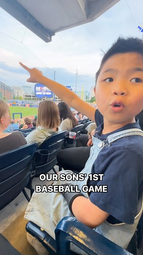 23K views · 940 reactions | Our sons’ first baseball game. ❤️ We...